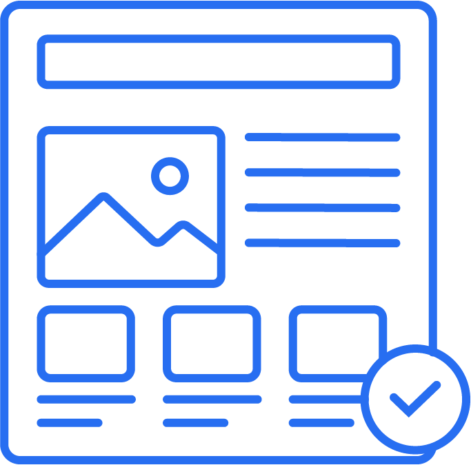 Clear, consistent and professional design icon